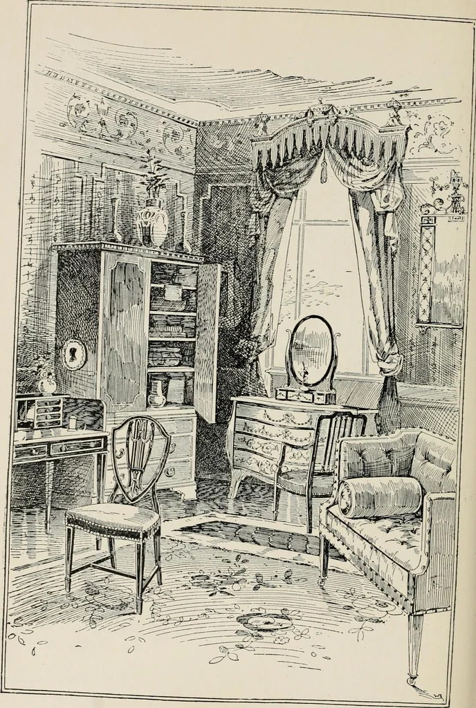 An illustration from The decorative periods, 1906, leaf 264