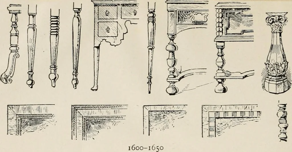 An illustration from The decorative periods, 1906, leaf 270