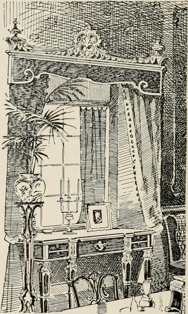 An illustration from The decorative periods, 1906, leaf 276