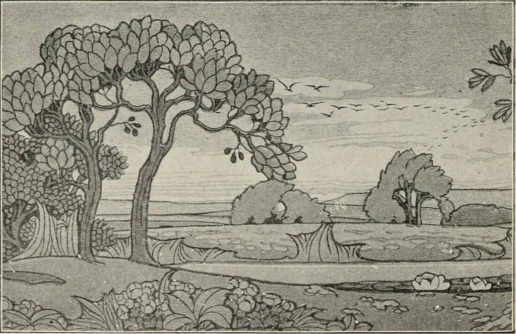 An illustration from The decorative periods, 1906, leaf 298