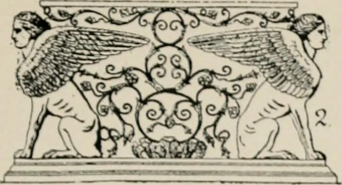 An illustration from The decorative periods, 1906, leaf 61