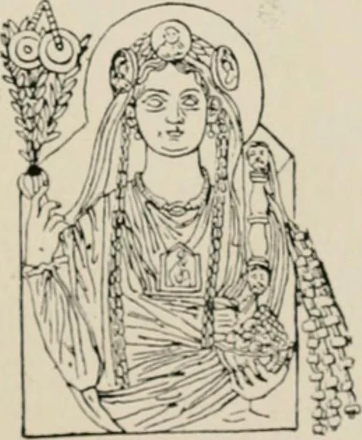 An illustration from The decorative periods, 1906, leaf 61