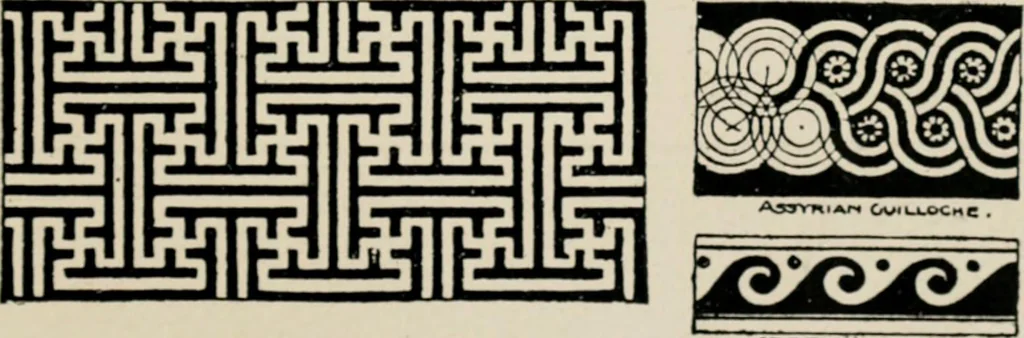 An illustration from The decorative periods, 1906, leaf 63