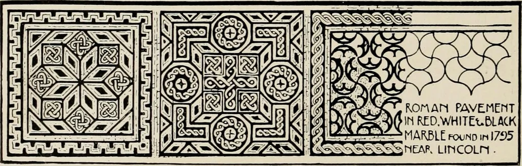 An illustration from The decorative periods, 1906, leaf 64