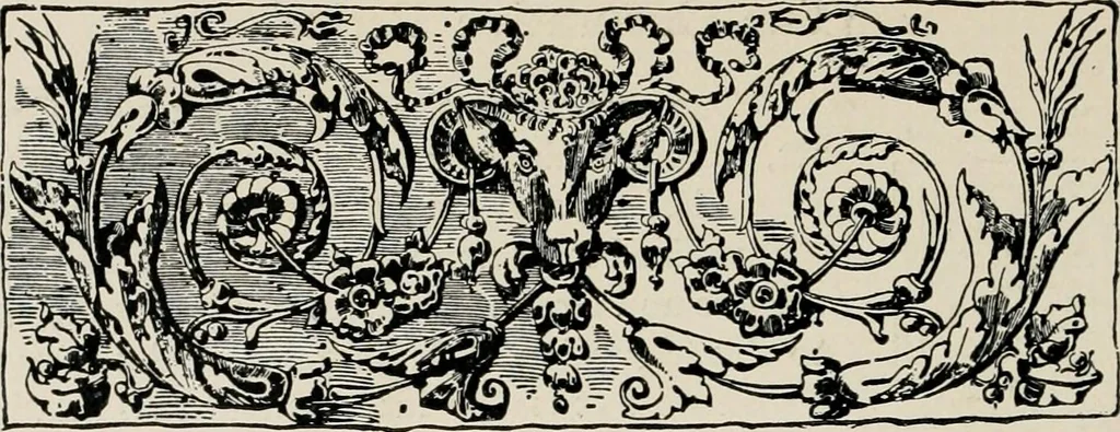 An illustration from The decorative periods, 1906, leaf 66