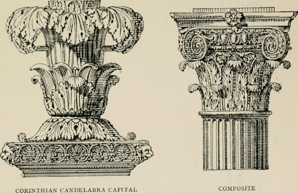 An illustration from The decorative periods, 1906, leaf 67