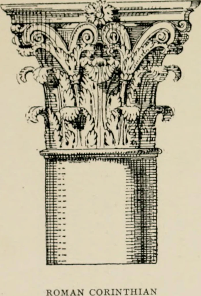 An illustration from The decorative periods, 1906, leaf 67
