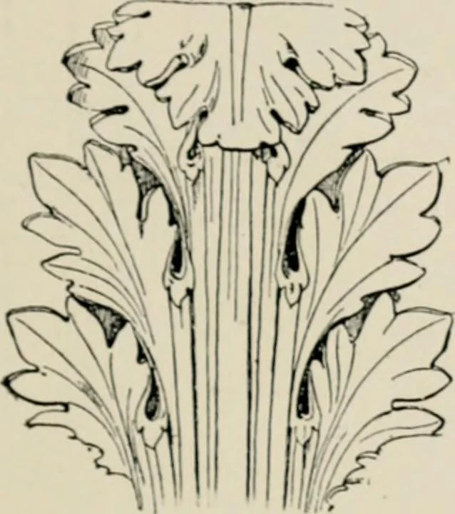 An illustration from The decorative periods, 1906, leaf 69