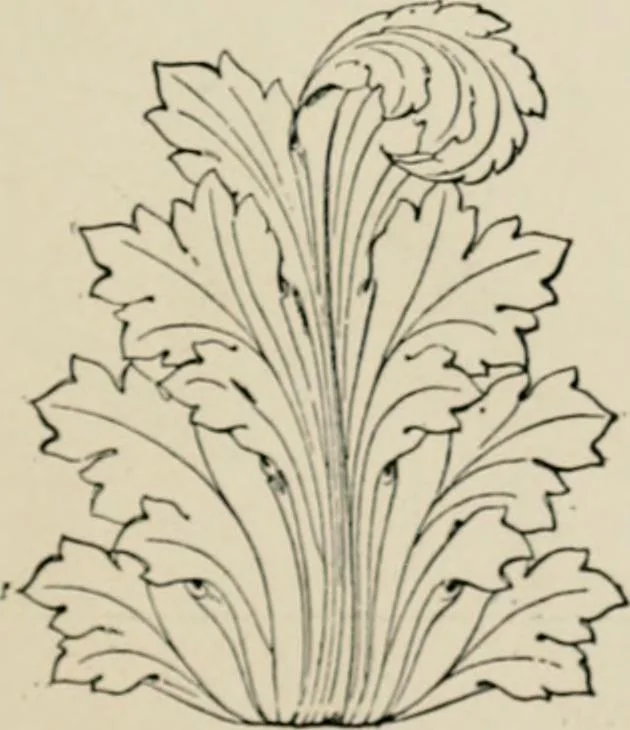 An illustration from The decorative periods, 1906, leaf 69