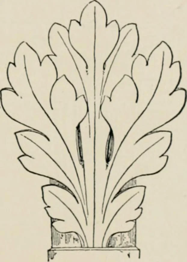 An illustration from The decorative periods, 1906, leaf 69