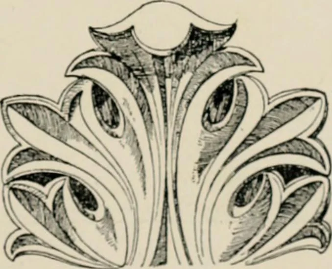 An illustration from The decorative periods, 1906, leaf 69