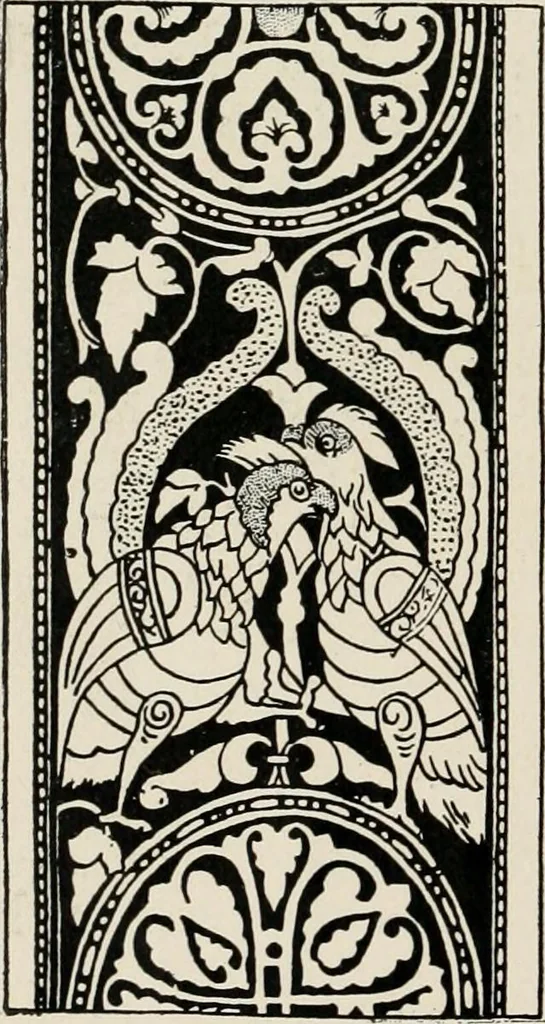 An illustration from The decorative periods, 1906, leaf 74