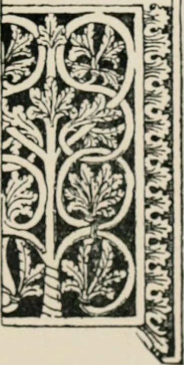 An illustration from The decorative periods, 1906, leaf 77