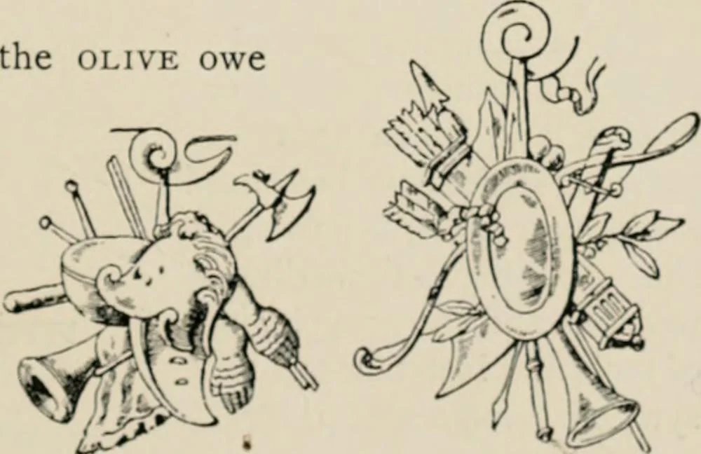 An illustration from The decorative periods, 1906, leaf 95