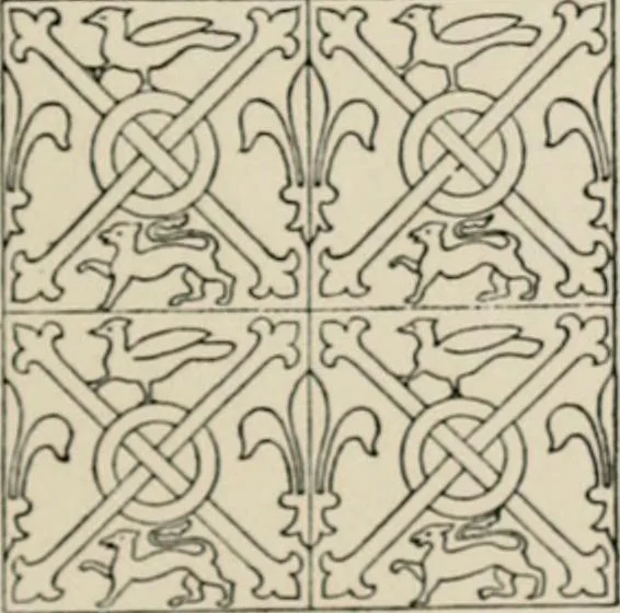 An illustration from The decorative periods, 1906, leaf 97
