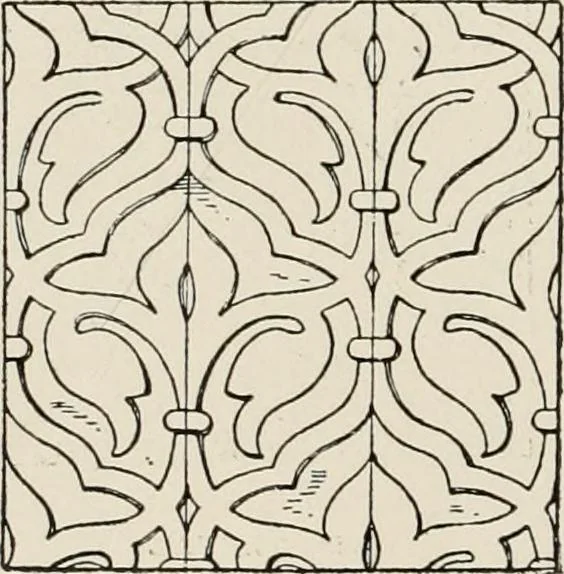 An illustration from The decorative periods, 1906, leaf 98