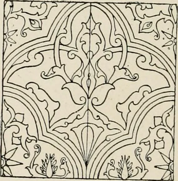 An illustration from The decorative periods, 1906, leaf 98