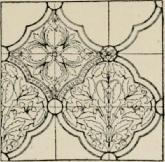 An illustration from The decorative periods, 1906, leaf 99