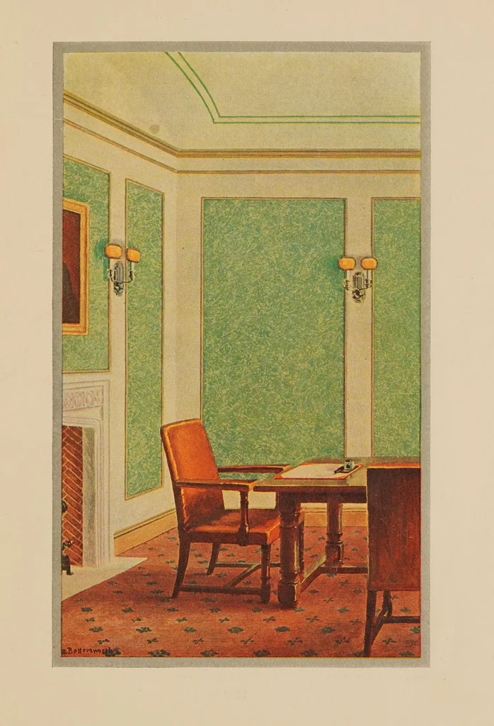 An illustration from Decorative possibilities of paint, 1926, leaf 11