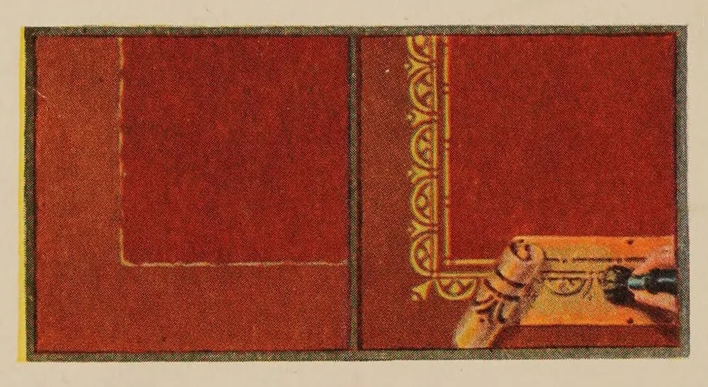 An illustration from Decorative possibilities of paint, 1926, leaf 16