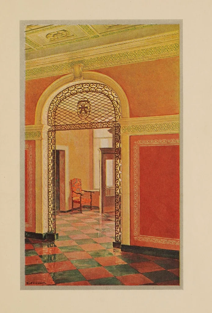 An illustration from Decorative possibilities of paint, 1926, leaf 17