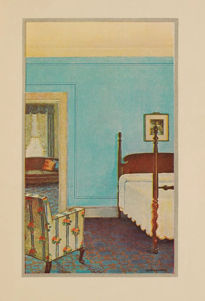 An illustration from Decorative possibilities of paint, 1926, leaf 9