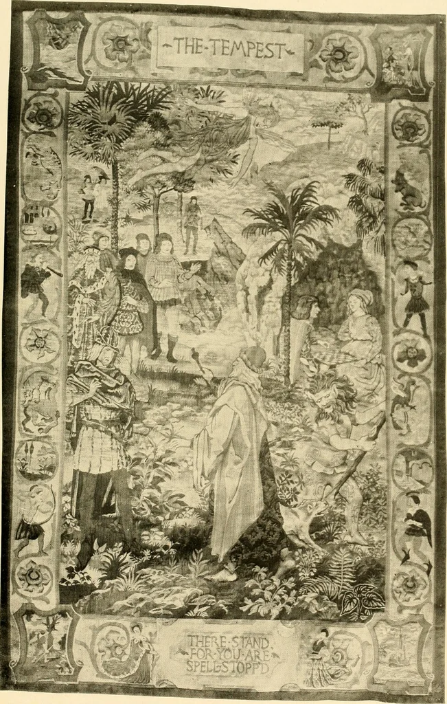 An illustration from Decorative textiles; an illustrated book on coverings for furniture, walls and floors, including damasks, brocades and velvets, tapestries, laces, embroideries, chintzes, cretones, drapery and furniture trimmings, wall papers, carpets and rugs, tooled and illuminated leathers, 1918, leaf 270