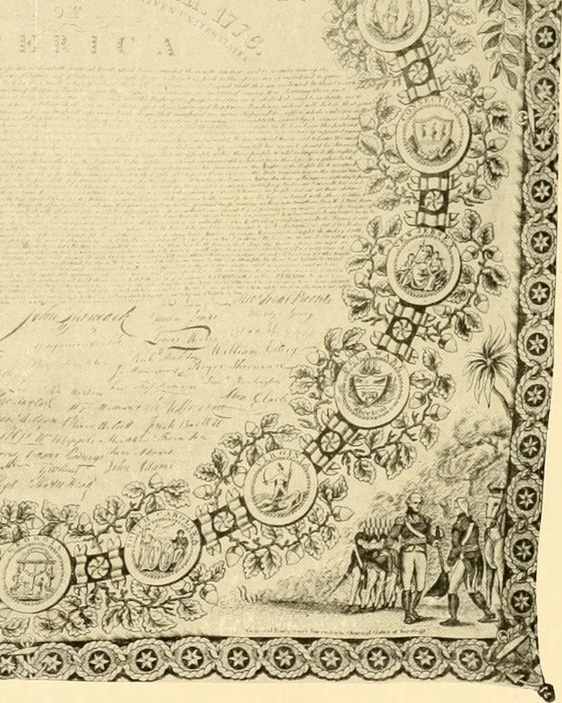 An illustration from Decorative textiles; an illustrated book on coverings for furniture, walls and floors, including damasks, brocades and velvets, tapestries, laces, embroideries, chintzes, cretones, drapery and furniture trimmings, wall papers, carpets and rugs, tooled and illuminated leathers, 1918, leaf 370