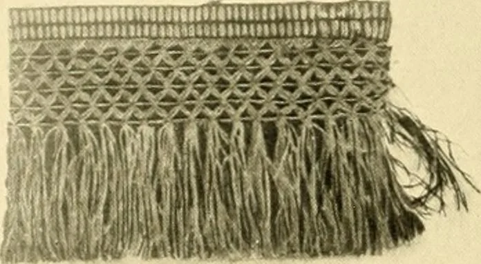 An illustration from Decorative textiles; an illustrated book on coverings for furniture, walls and floors, including damasks, brocades and velvets, tapestries, laces, embroideries, chintzes, cretones, drapery and furniture trimmings, wall papers, carpets and rugs, tooled and illuminated leathers, 1918, leaf 441