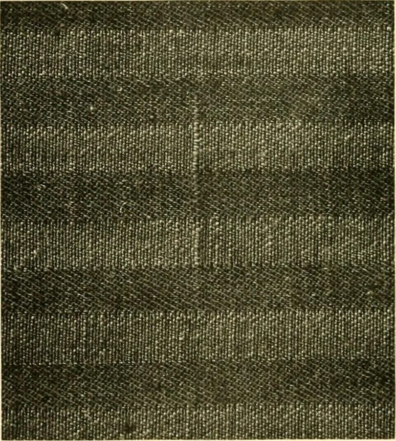 An illustration from Decorative textiles; an illustrated book on coverings for furniture, walls and floors, including damasks, brocades and velvets, tapestries, laces, embroideries, chintzes, cretones, drapery and furniture trimmings, wall papers, carpets and rugs, tooled and illuminated leathers, 1918, leaf 89