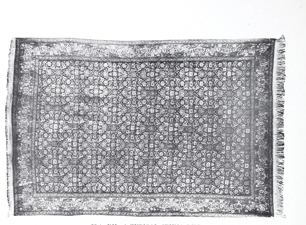 An illustration from Decorative textiles : an illustrated book on coverings for furniture, walls and floors, including damasks, brocades and velvets, tapestries, laces, embroideries, chintzes, cretonnes, drapery and furniture trimmings, wall papers, carpets and rugs, tooled and illuminated leathers, 1918, leaf 246