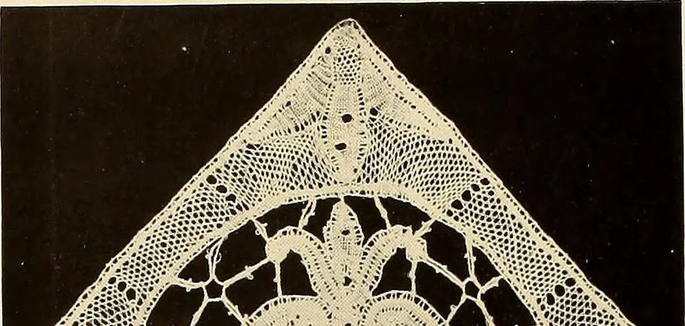 An illustration from Decorative textiles; an illustrated book on coverings for furniture, walls and floors, including damasks, brocades and velvets, tapestries, laces, embroideries, chintzes, cretonnes, drapery and furniture trimmings, wall papers, carpets and rugs, tooled and illuminated leathers, 1918, leaf 117