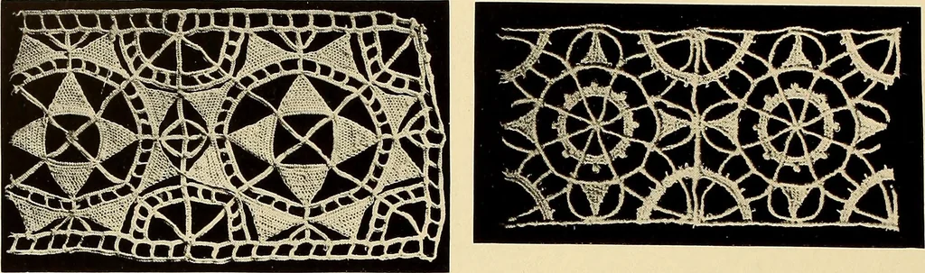 An illustration from Decorative textiles; an illustrated book on coverings for furniture, walls and floors, including damasks, brocades and velvets, tapestries, laces, embroideries, chintzes, cretonnes, drapery and furniture trimmings, wall papers, carpets and rugs, tooled and illuminated leathers, 1918, leaf 125