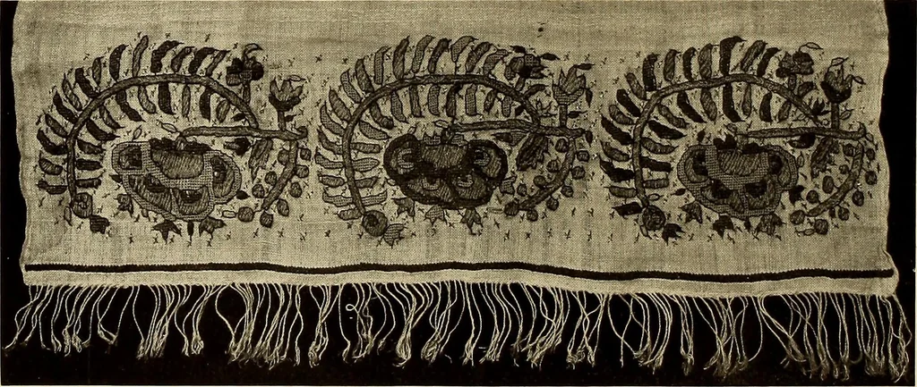 An illustration from Decorative textiles; an illustrated book on coverings for furniture, walls and floors, including damasks, brocades and velvets, tapestries, laces, embroideries, chintzes, cretonnes, drapery and furniture trimmings, wall papers, carpets and rugs, tooled and illuminated leathers, 1918, leaf 159