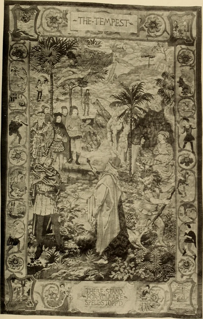 An illustration from Decorative textiles; an illustrated book on coverings for furniture, walls and floors, including damasks, brocades and velvets, tapestries, laces, embroideries, chintzes, cretonnes, drapery and furniture trimmings, wall papers, carpets and rugs, tooled and illuminated leathers, 1918, leaf 268