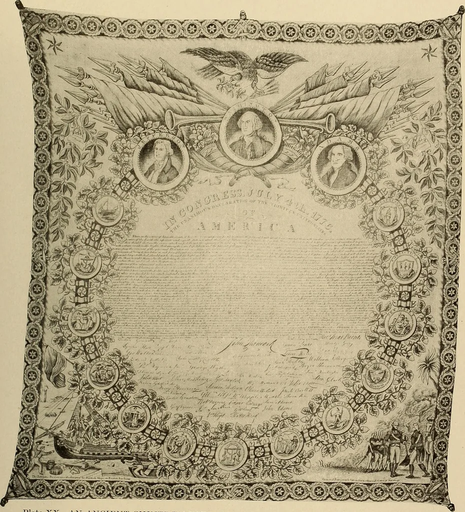 An illustration from Decorative textiles; an illustrated book on coverings for furniture, walls and floors, including damasks, brocades and velvets, tapestries, laces, embroideries, chintzes, cretonnes, drapery and furniture trimmings, wall papers, carpets and rugs, tooled and illuminated leathers, 1918, leaf 368