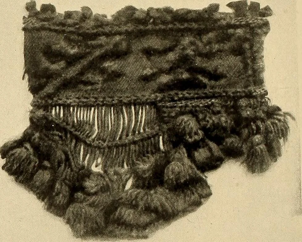 An illustration from Decorative textiles; an illustrated book on coverings for furniture, walls and floors, including damasks, brocades and velvets, tapestries, laces, embroideries, chintzes, cretonnes, drapery and furniture trimmings, wall papers, carpets and rugs, tooled and illuminated leathers, 1918, leaf 439