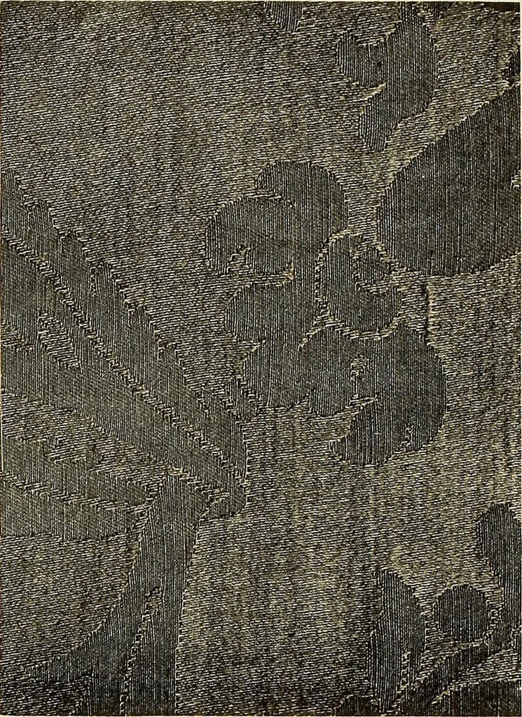 An illustration from Decorative textiles; an illustrated book on coverings for furniture, walls and floors, including damasks, brocades and velvets, tapestries, laces, embroideries, chintzes, cretonnes, drapery and furniture trimmings, wall papers, carpets and rugs, tooled and illuminated leathers, 1918, leaf 89