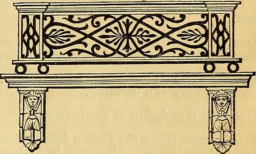 An illustration from The Decorator's assistant, 1847, leaf 102