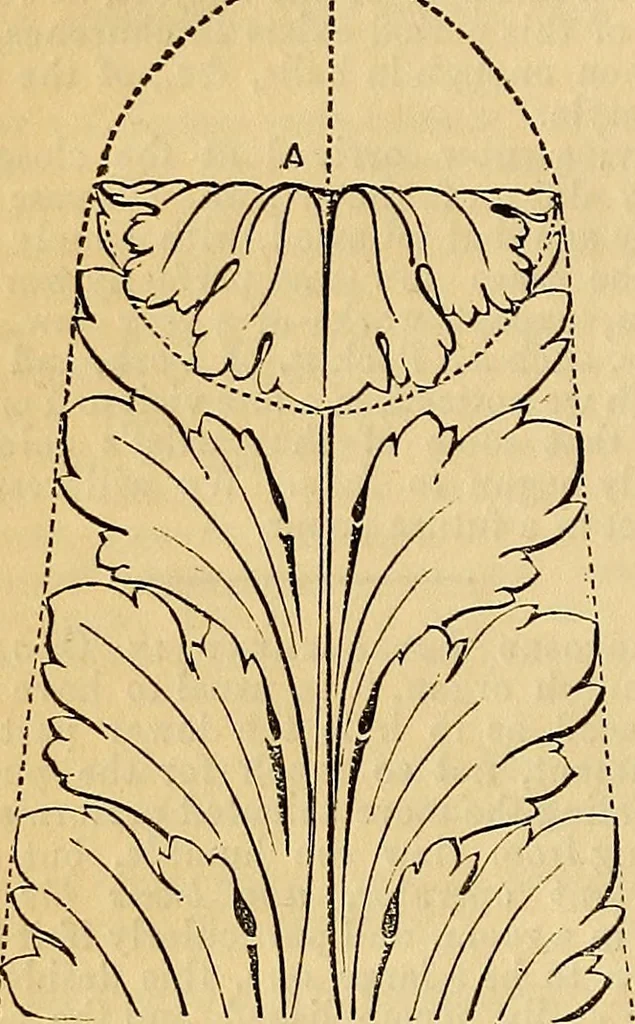 An illustration from The Decorator's assistant, 1847, leaf 105