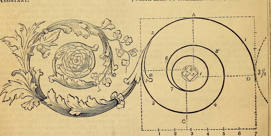 An illustration from The Decorator's assistant, 1847, leaf 113