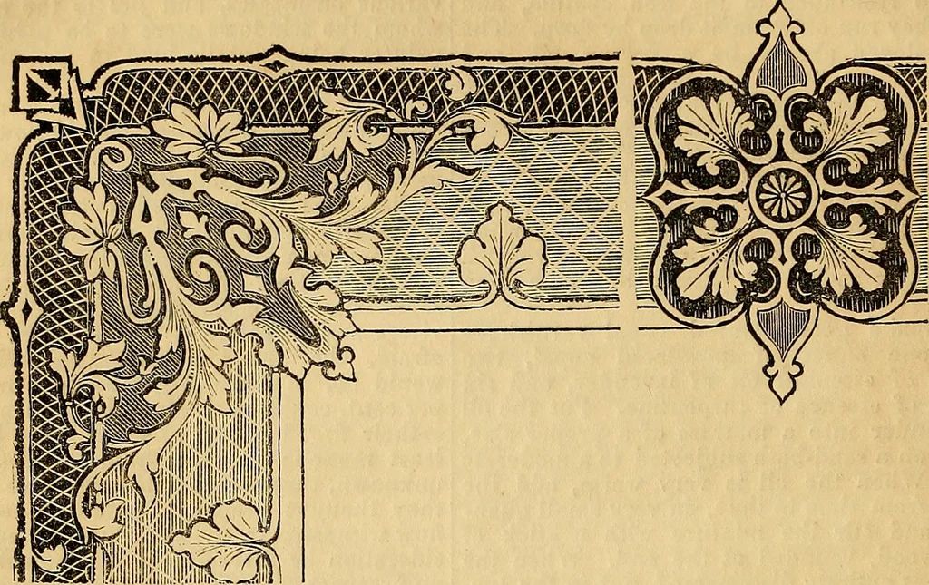 An illustration from The Decorator's assistant, 1847, leaf 129