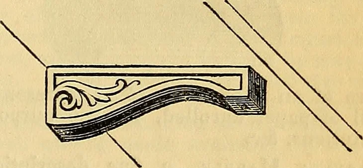 An illustration from The Decorator's assistant, 1847, leaf 142
