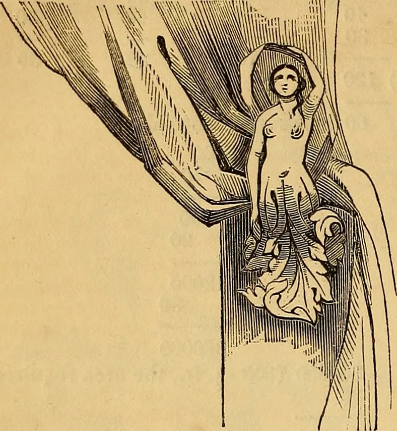 An illustration from The Decorator's assistant, 1847, leaf 153