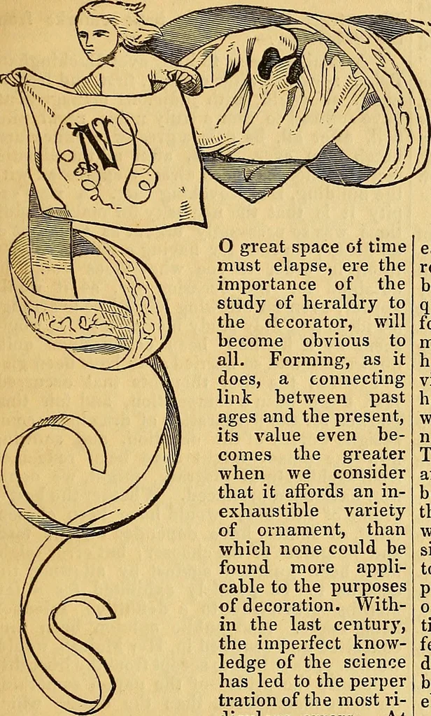 An illustration from The Decorator's assistant, 1847, leaf 154