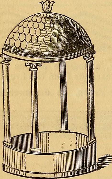 An illustration from The Decorator's assistant, 1847, leaf 159