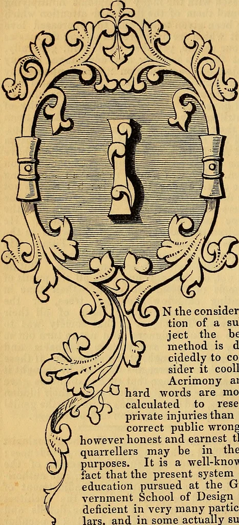An illustration from The Decorator's assistant, 1847, leaf 161
