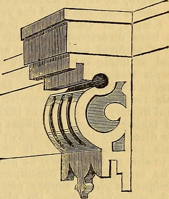 An illustration from The Decorator's assistant, 1847, leaf 190