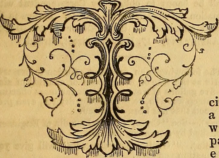 An illustration from The Decorator's assistant, 1847, leaf 20