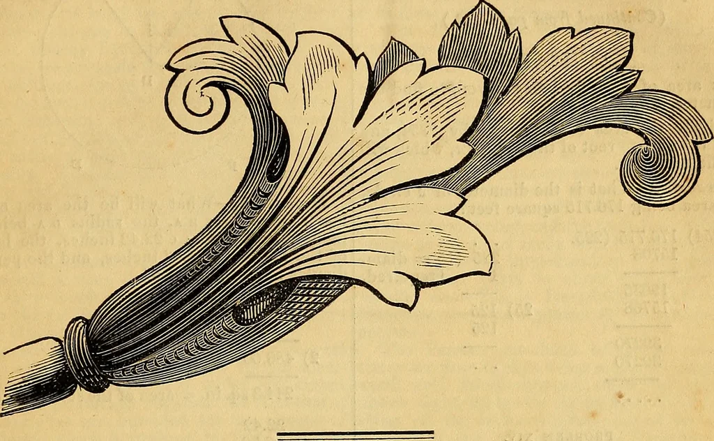 An illustration from The Decorator's assistant, 1847, leaf 202